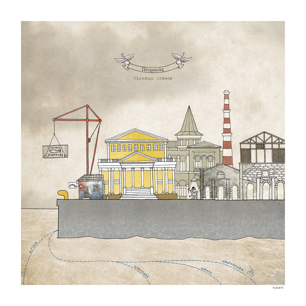 Piraeus Print