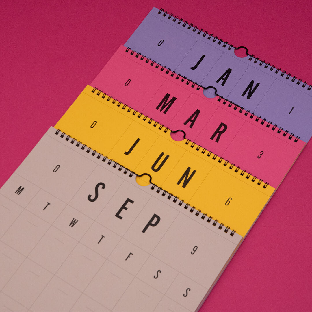 Undated Wall Calendar x Planner