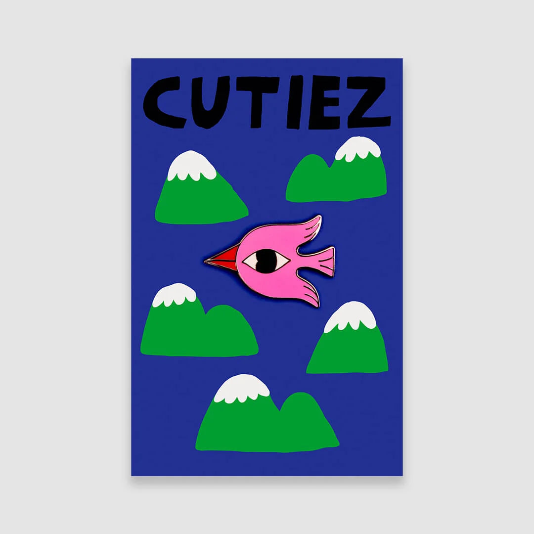 Birdy Enamel Pin