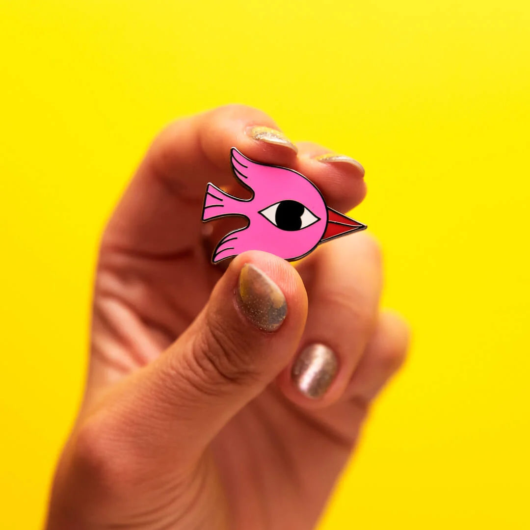 Birdy Enamel Pin