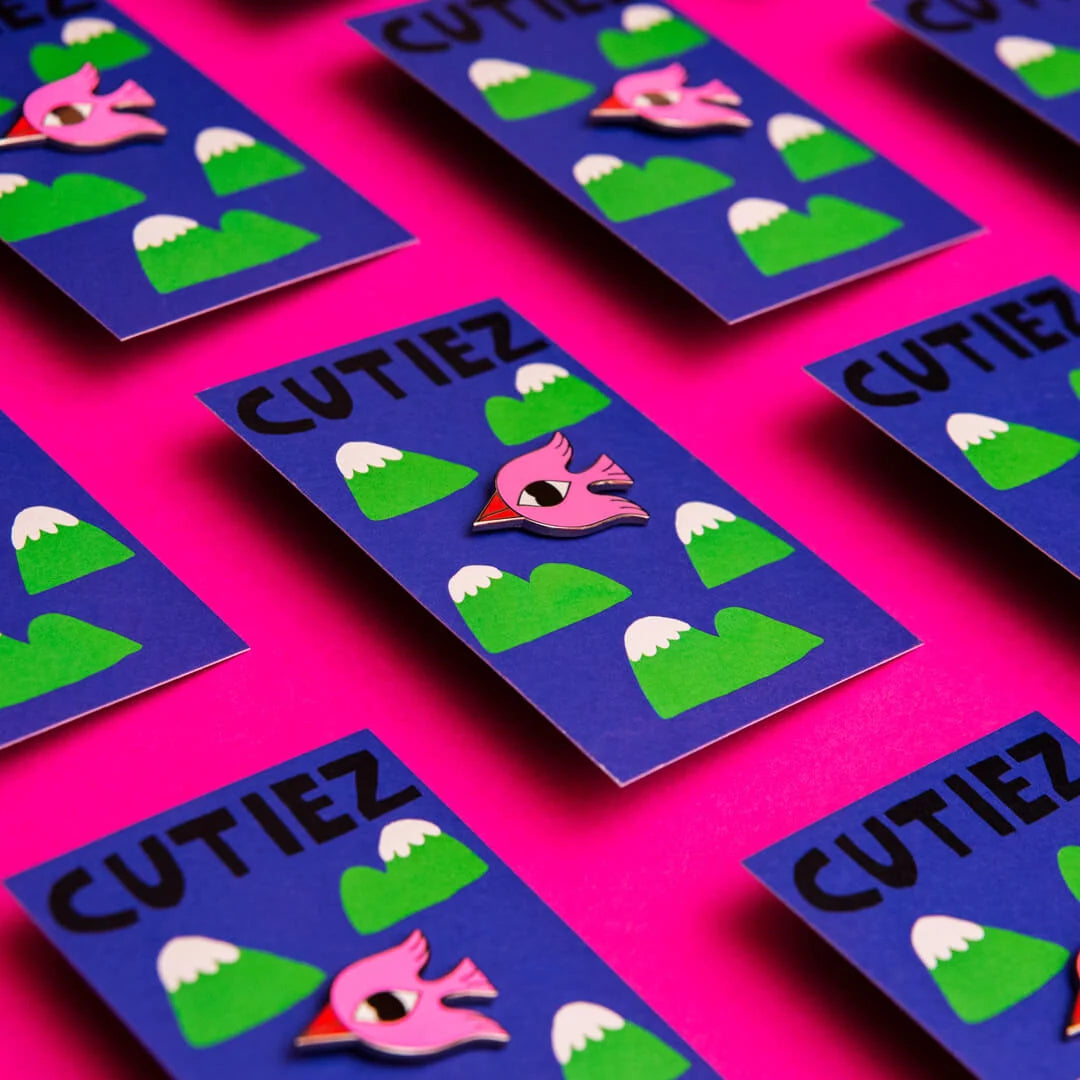 Birdy Enamel Pin