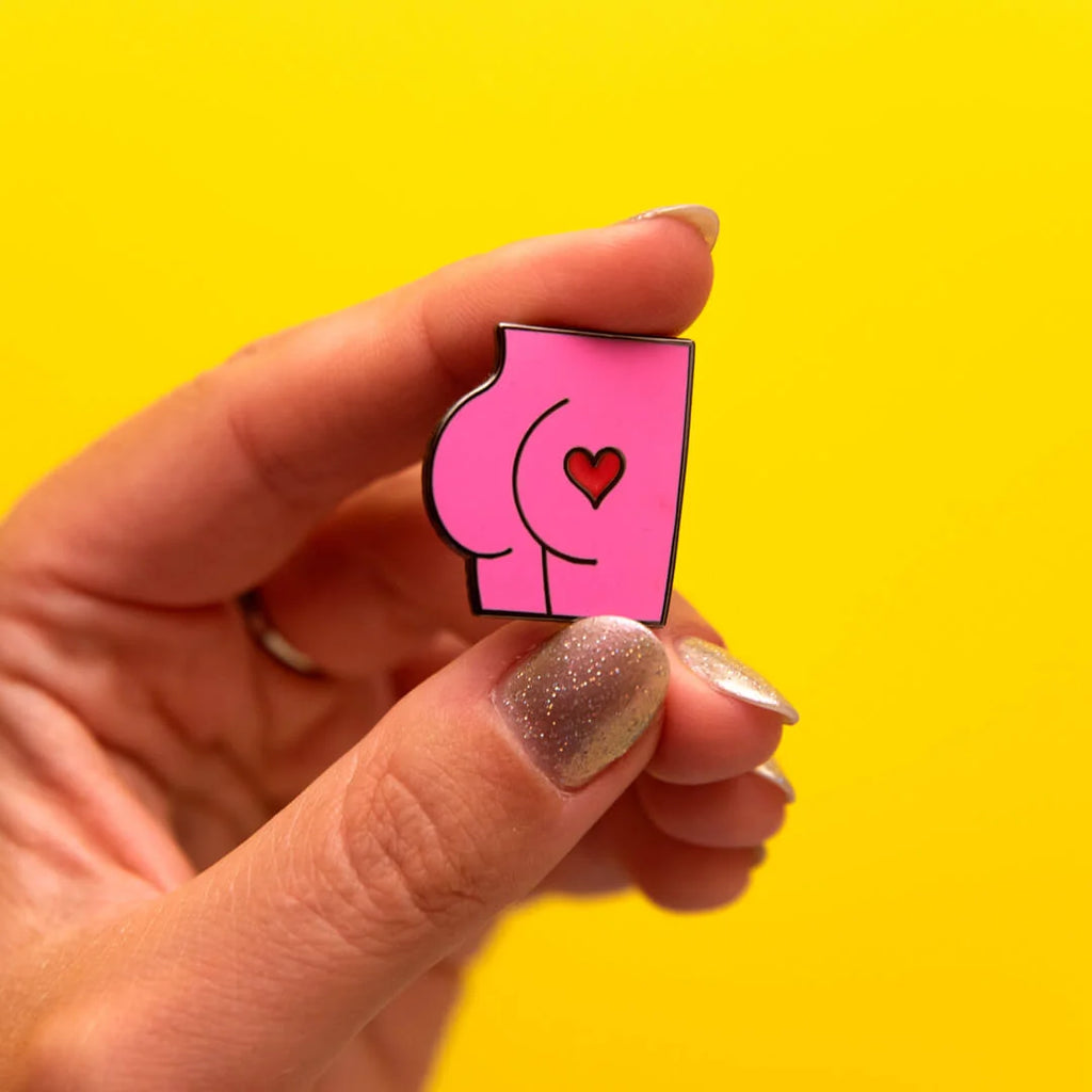 Cheeks Enamel Pin