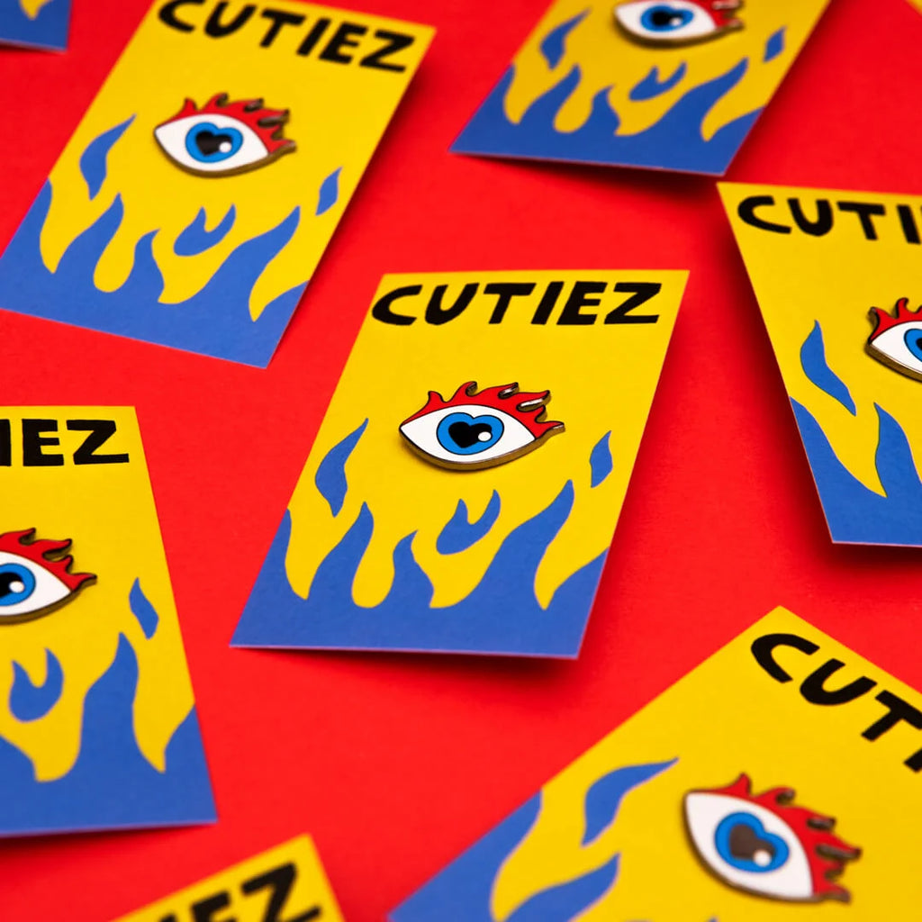 Love Eye Enamel Pin