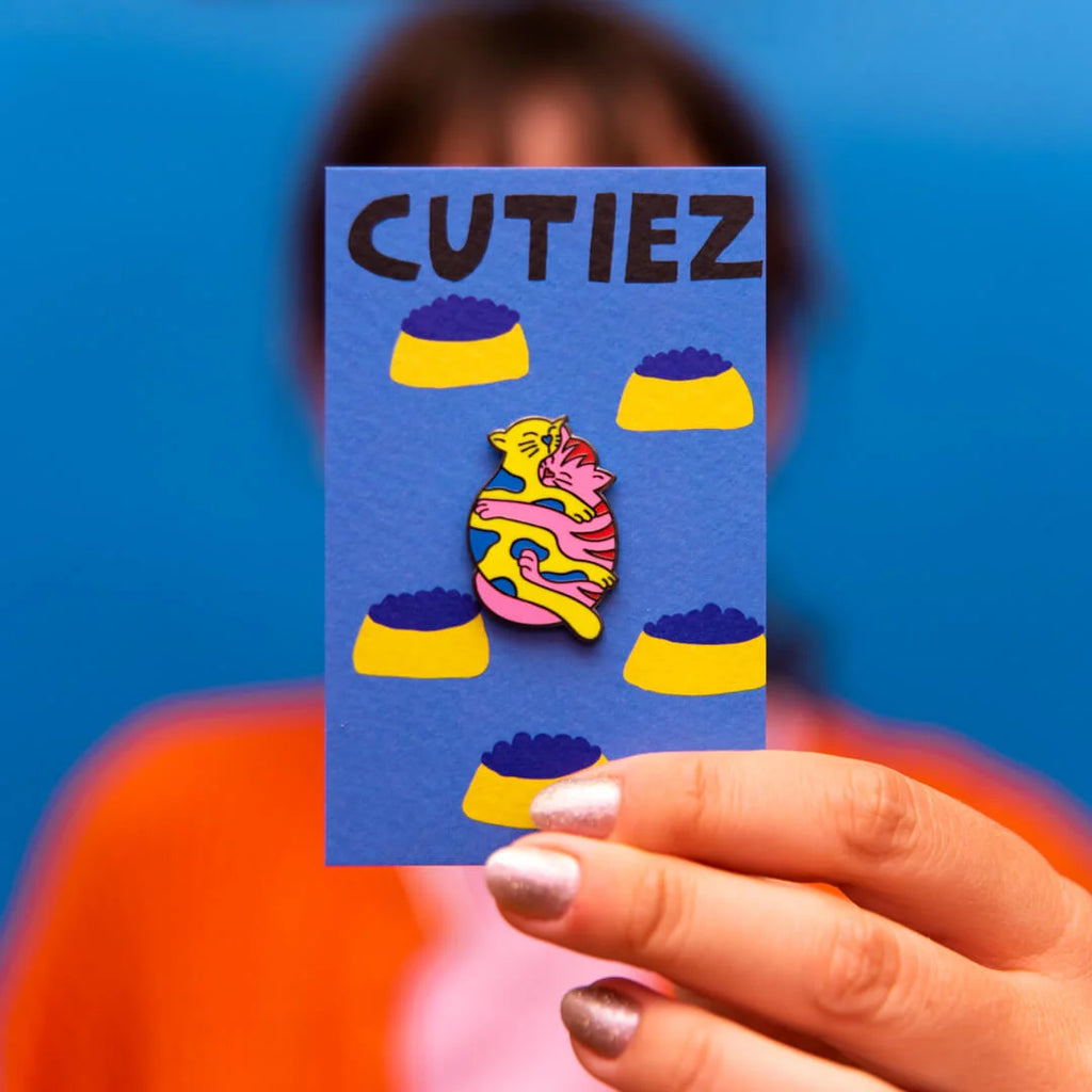 Kitties Enamel Pin