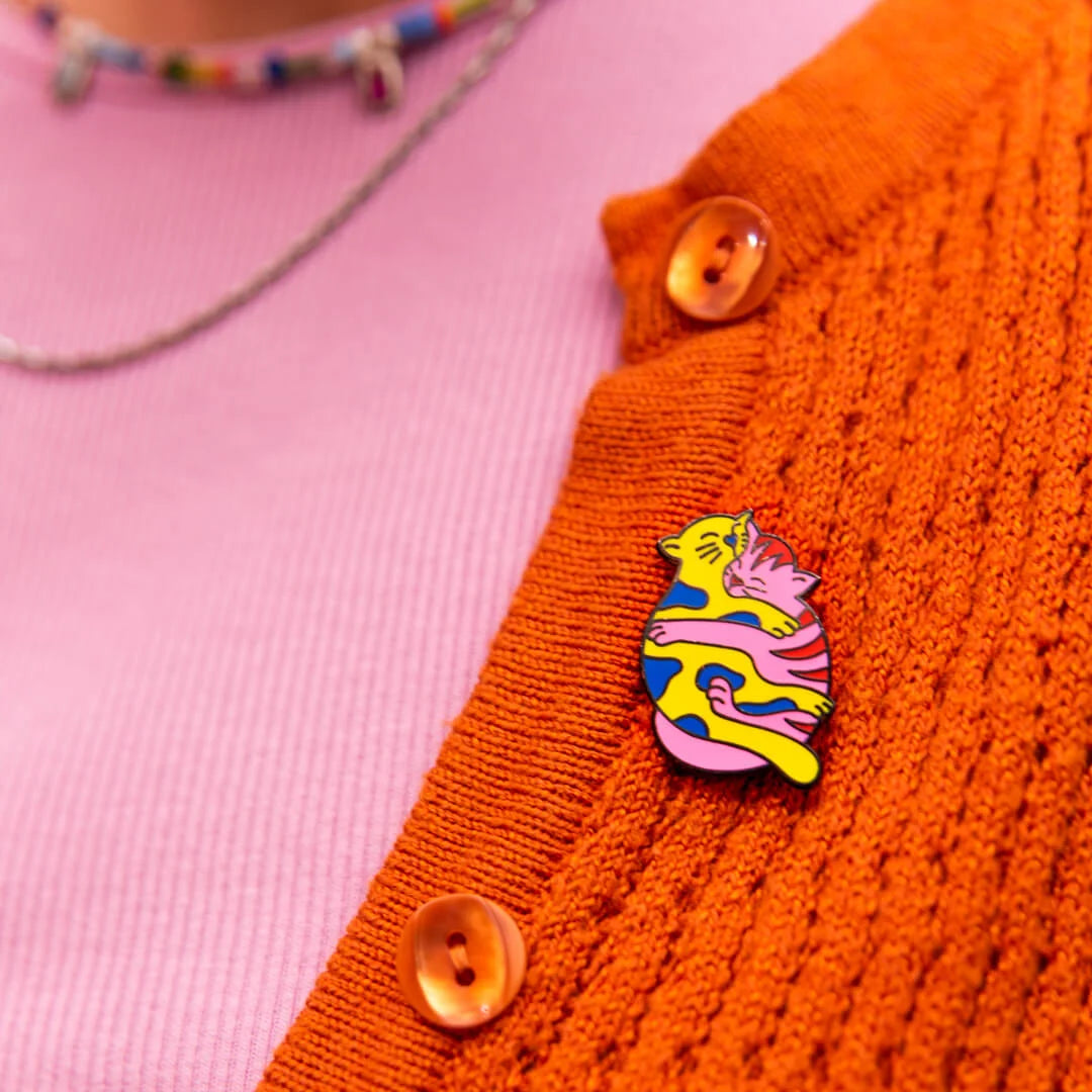 Kitties Enamel Pin