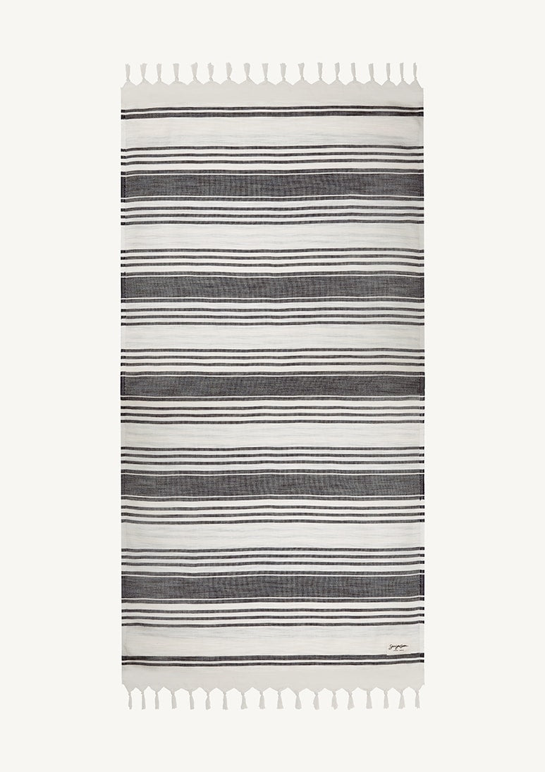 Salentina Tencel Towel – Black