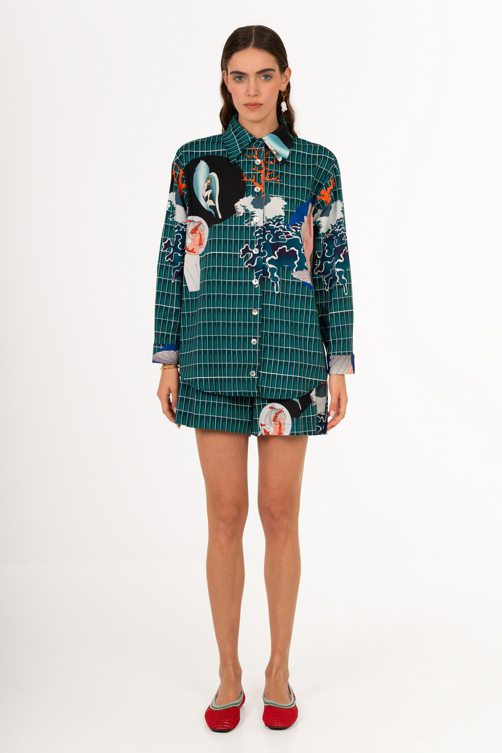 Urban seabed Long Sleeve Shirt