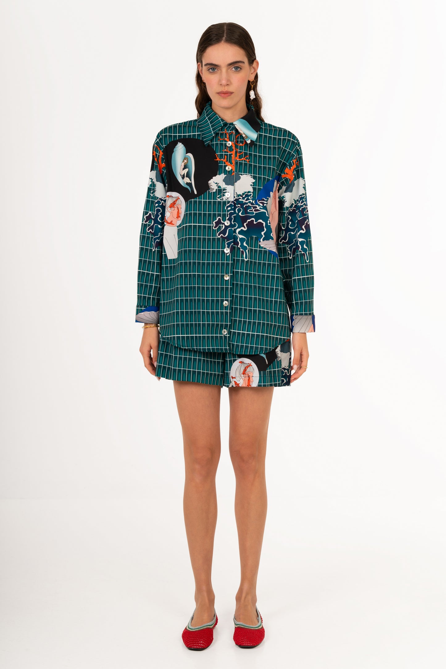Urban seabed Long Sleeve Shirt