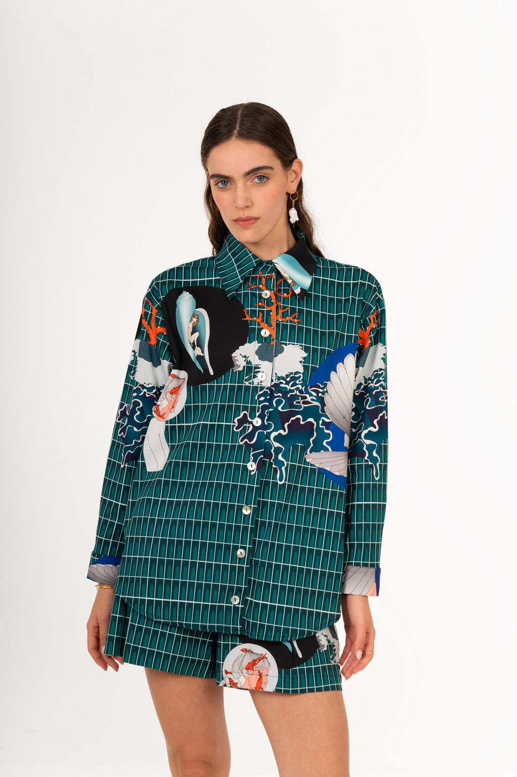 Urban seabed Long Sleeve Shirt