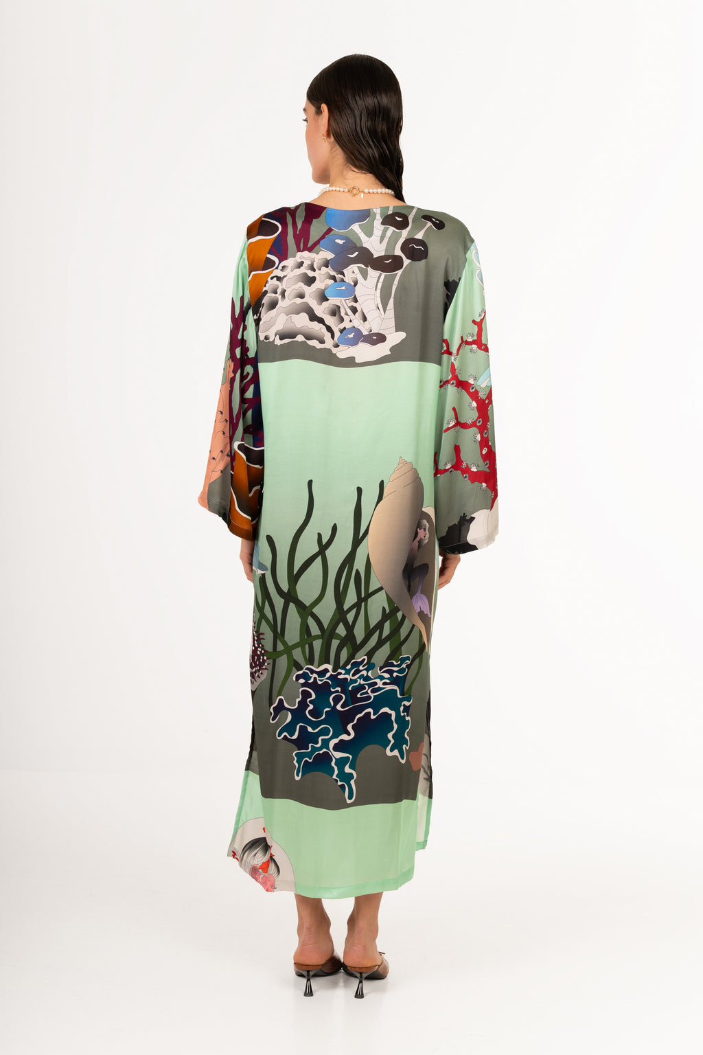 Urban seabed Mint Kimono