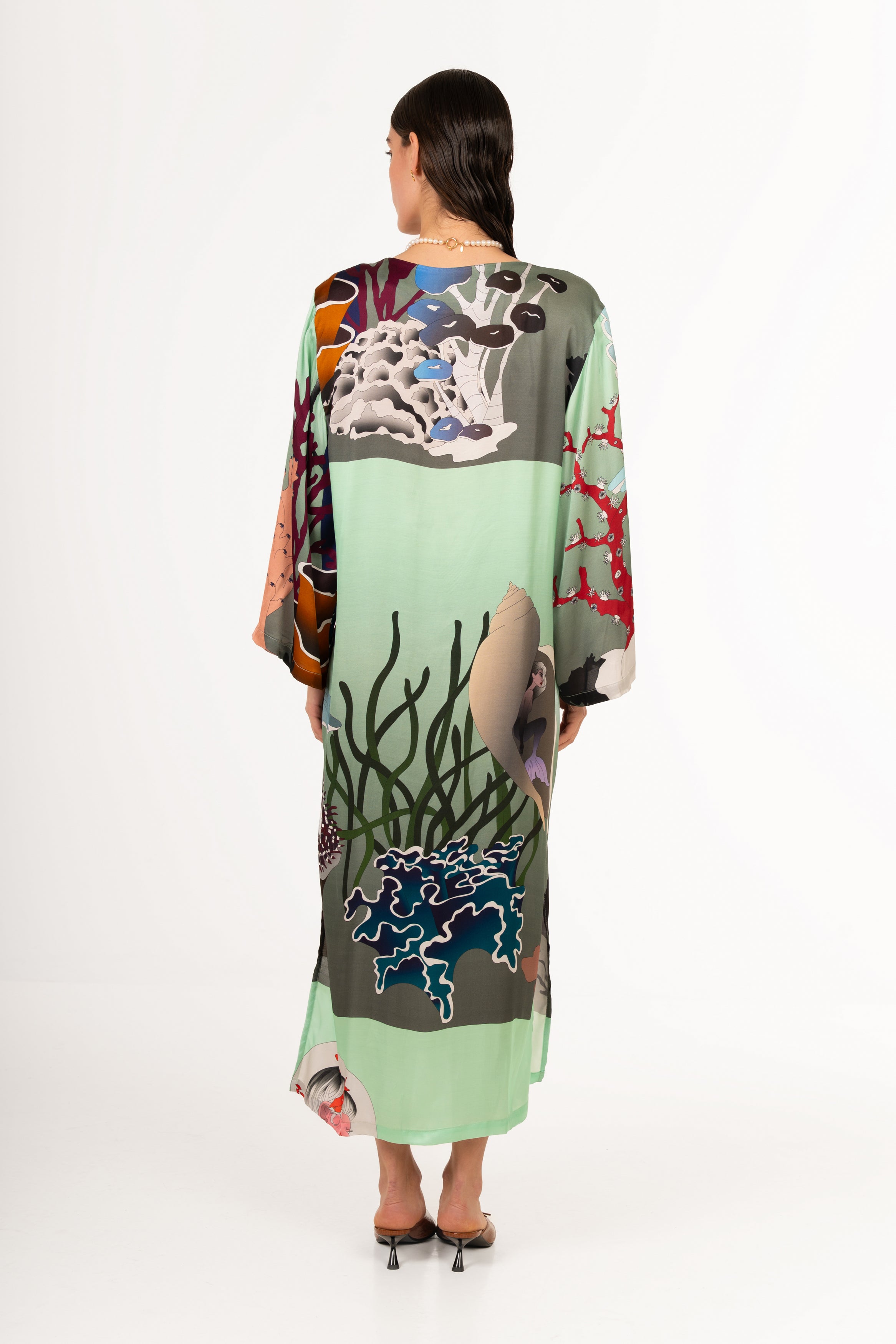 Urban seabed Mint Kimono