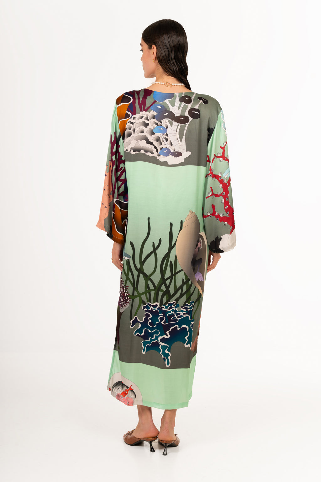 Urban seabed Mint Kimono