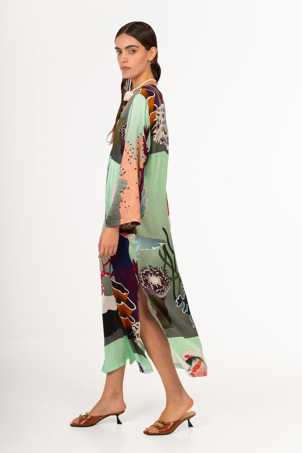 Urban seabed Mint Kimono
