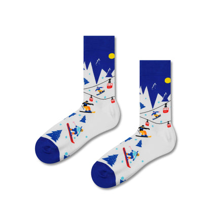 🧦❄️Ski and Snowboard Socks - Snow Adventure 🏂🎿