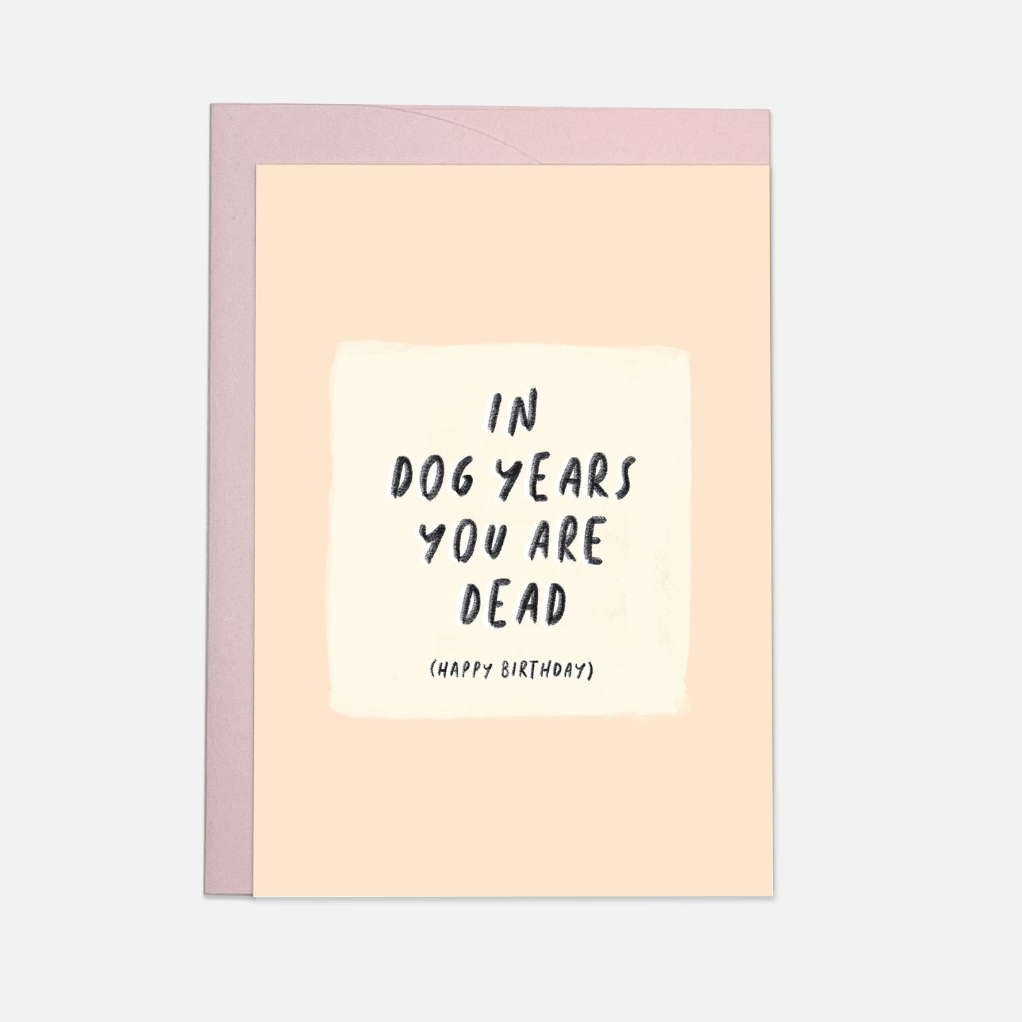 Dog Years - Greeting Card