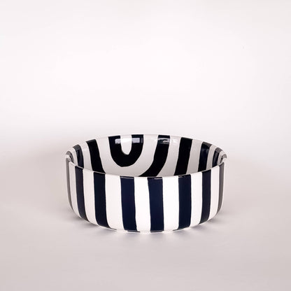 Bowl Stripes - volcano black