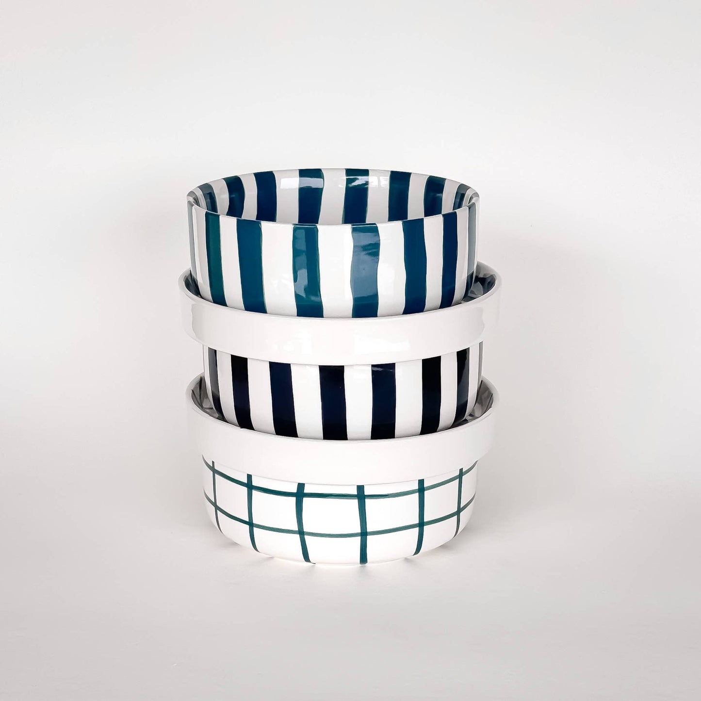 Bowl Stripes - volcano black