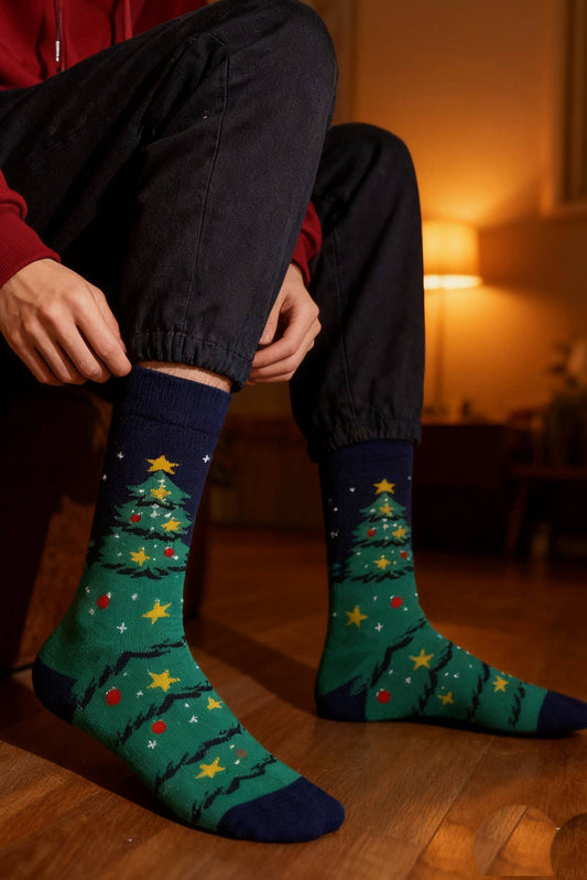 Christmas Tree Party Socks