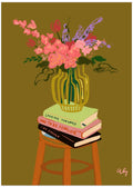 Floral Vase Art Print