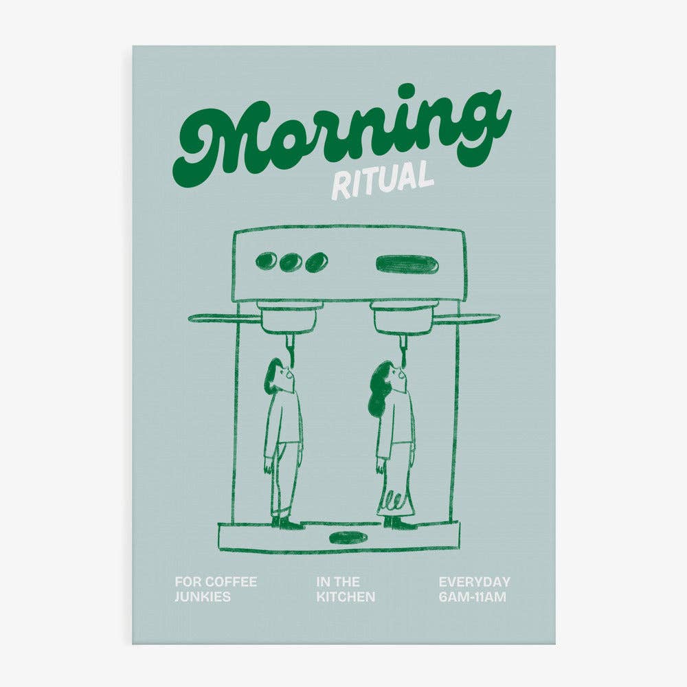 Morning Ritual Espresso Art Print