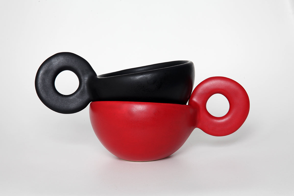 Ceramic Cup / Curved