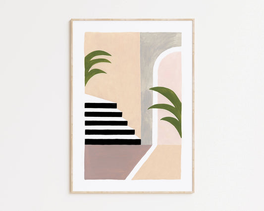 Palms - Illustration Art Print