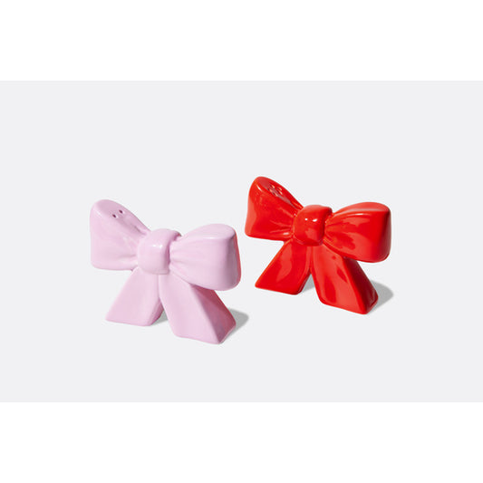 Bow Collection Salt & Pepper - Pink, Red