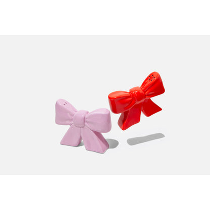 Bow Collection Salt & Pepper - Pink, Red