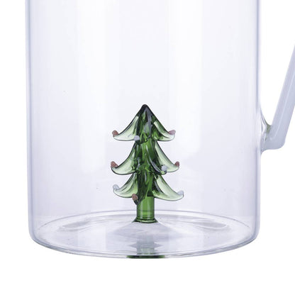 XMAS BOROSILICATE JUG 3D TREE 1.2L