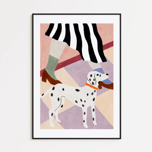 Dog Art - Illustration Art Print