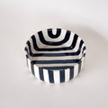 Bowl Stripes - volcano black