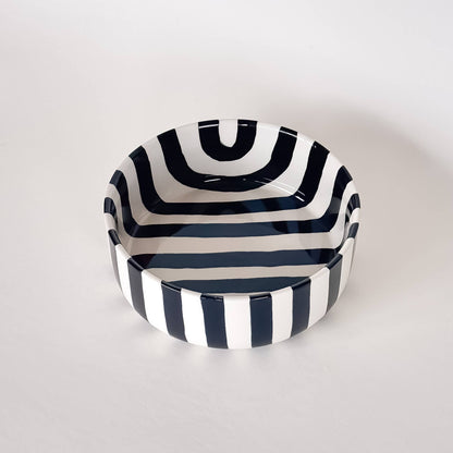 Bowl Stripes - volcano black