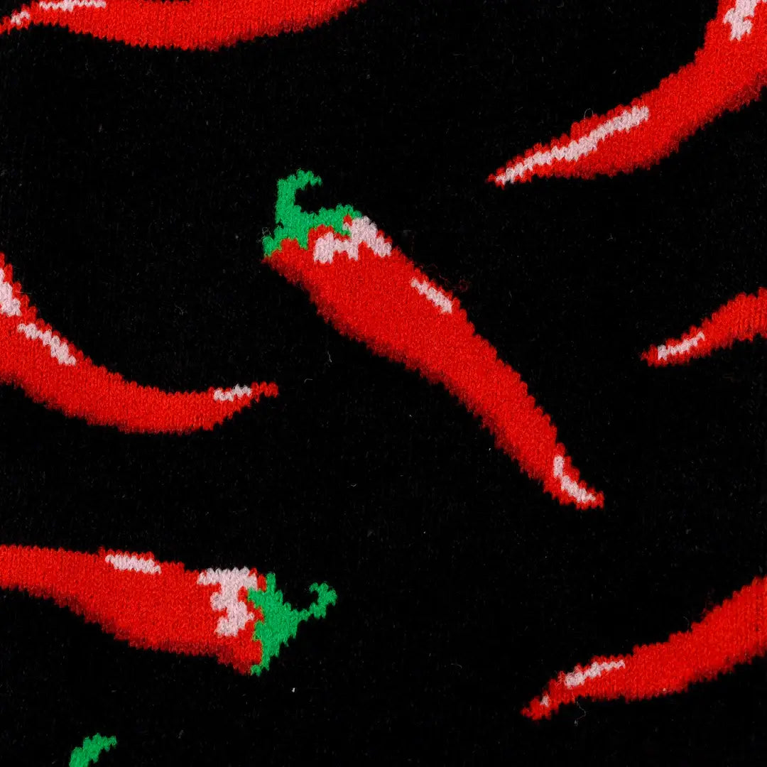 Spicy Socks – Red Chiles 🌶️🔥