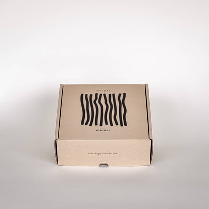 Bowl Stripes - sunset red