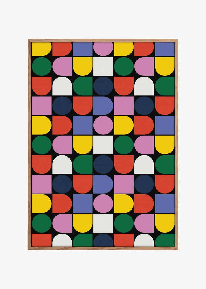 Geometric Symphony Art Print