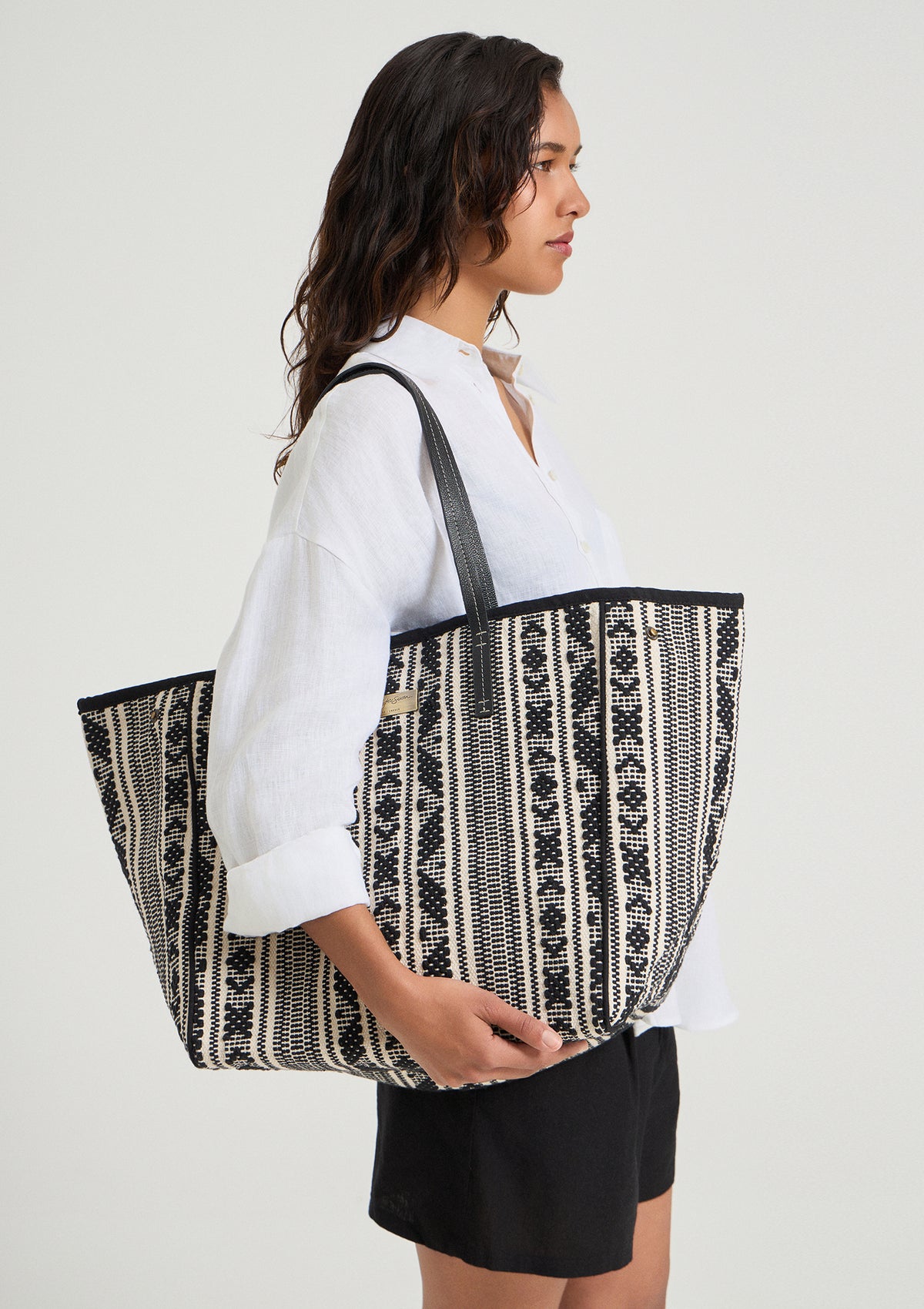 Gabie Tote Bag Black