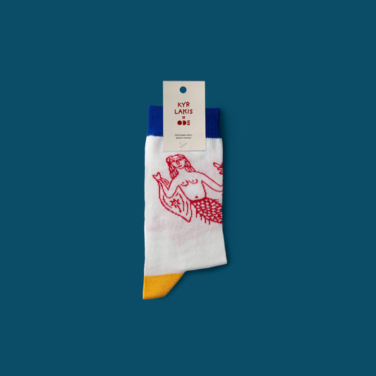Mermaid Kyr Lakis x ODE Socks