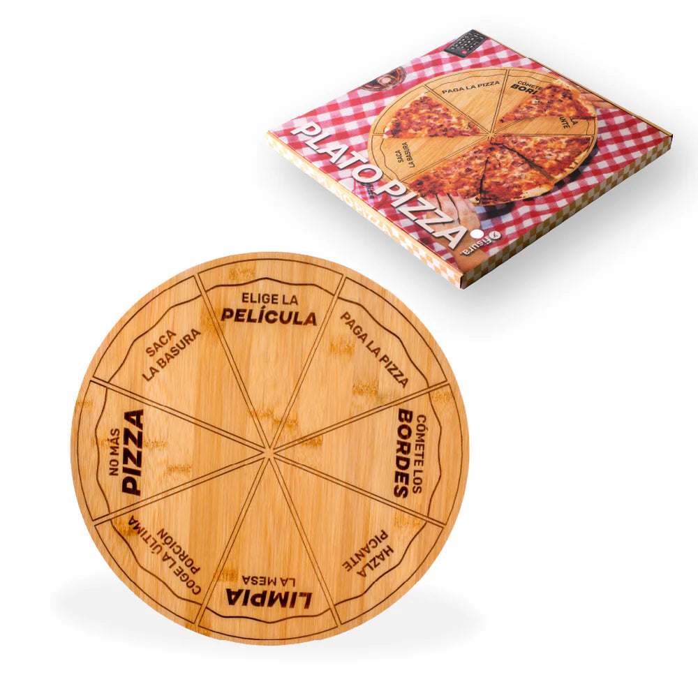 Spanish Pizza Plate