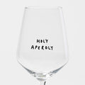 "Holy Aperoly" Wine Glass by Johanna Schwarzer × Selekkt