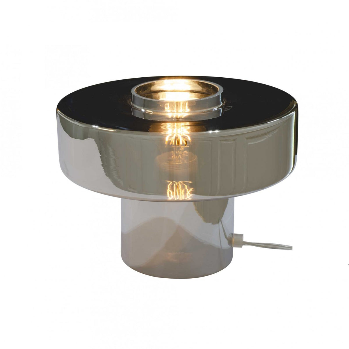 Pop-style colored glass table lamp - FOZA