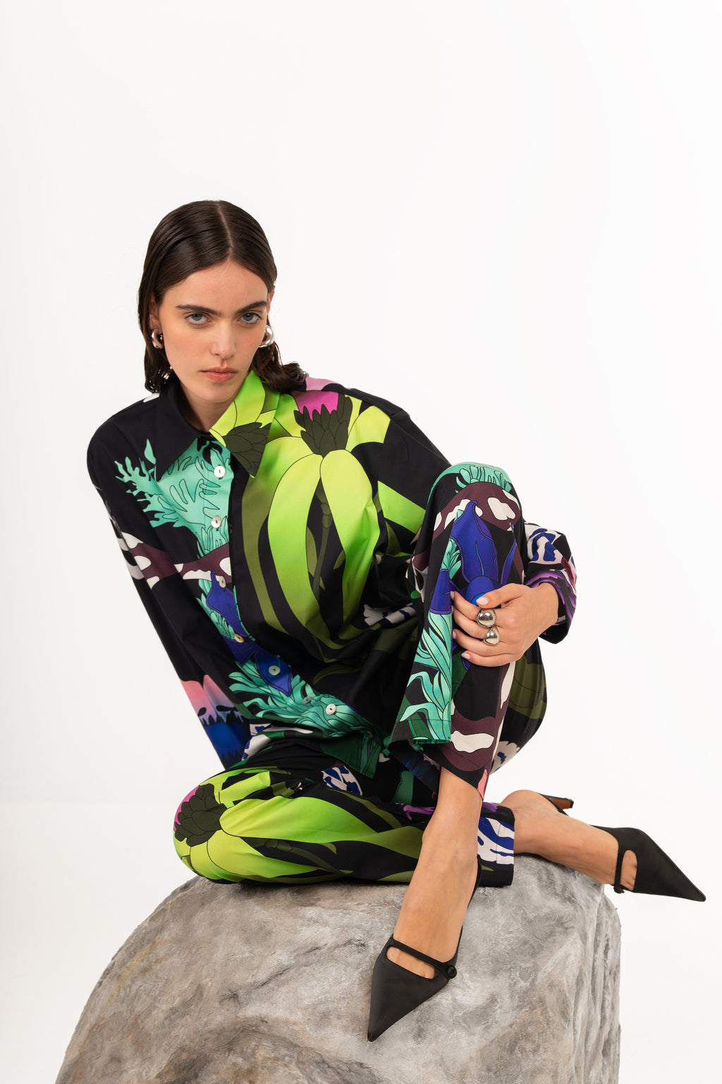 Urban seabed Long Sleeve Shirt