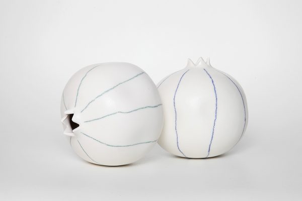 Ceramic Pomegranate (small) | Κεραμικό χειροποίητο ρόδι (μικρό)