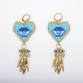 PSICHI / Hear(t) and Hoop Earrings