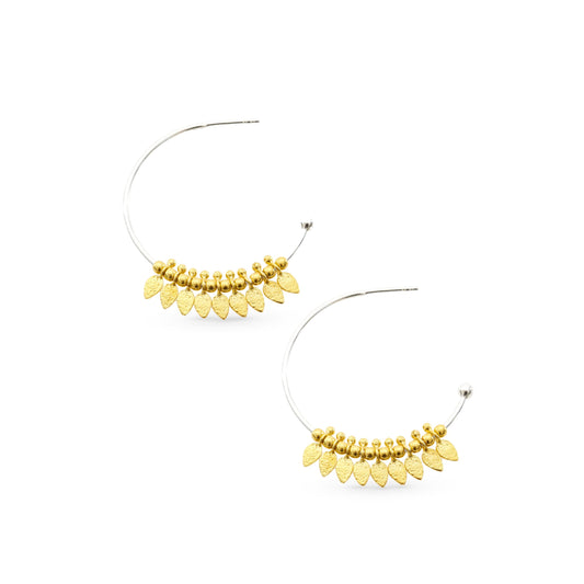 Drop and Petals / Rhodoclea Earrings
