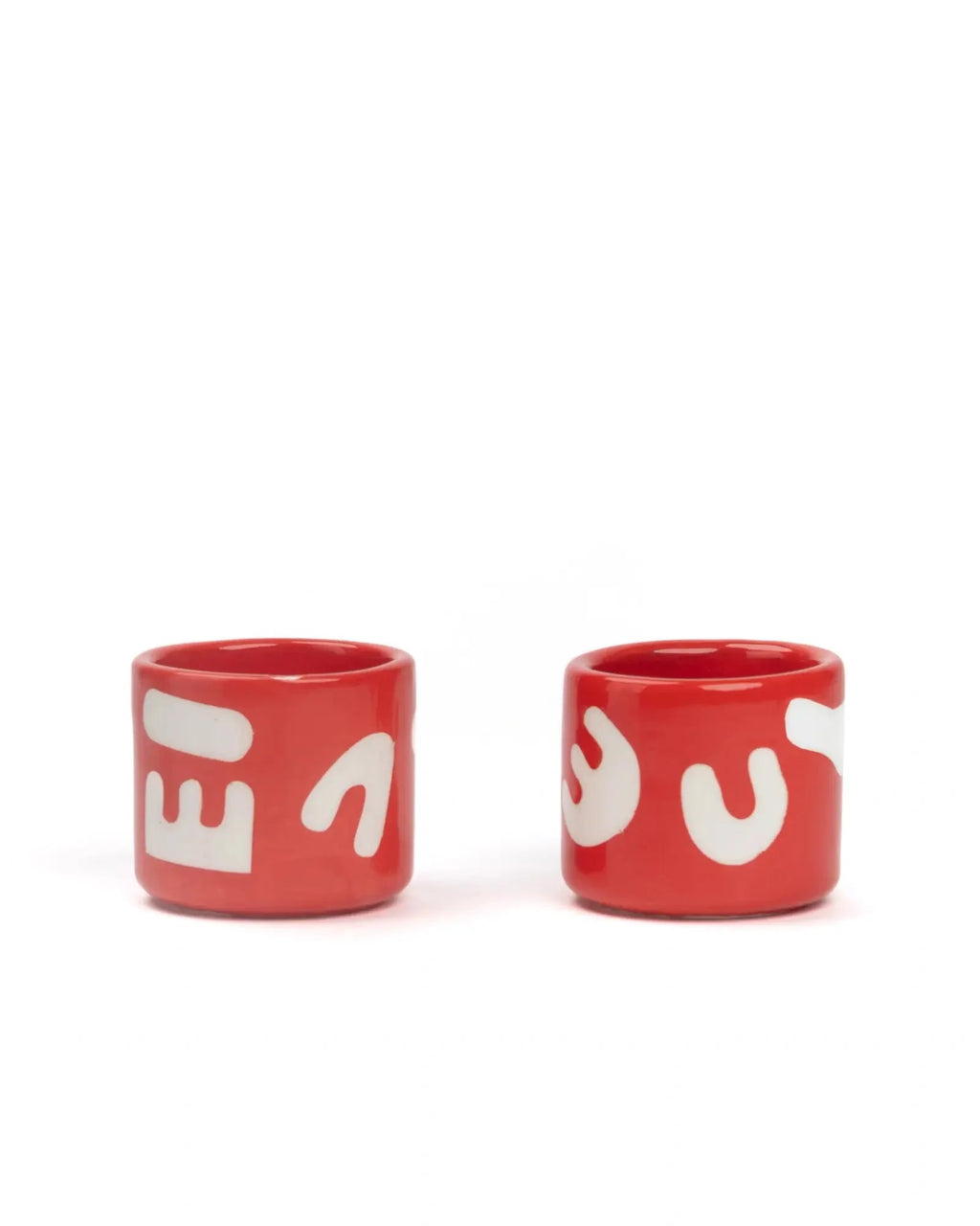 Blobs Espresso Cup • Red