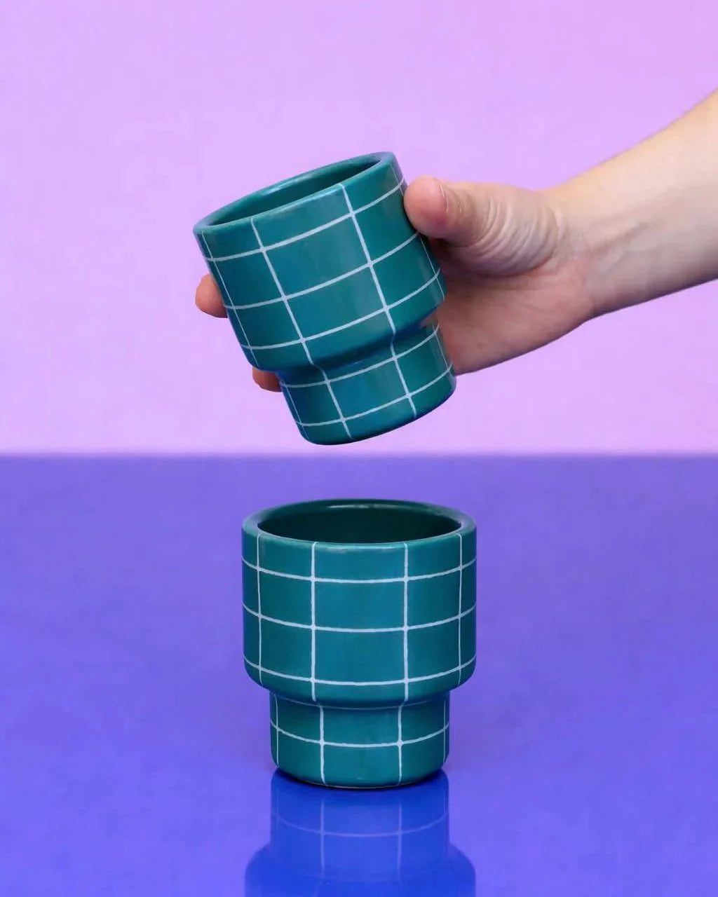 Grid Mug • Green