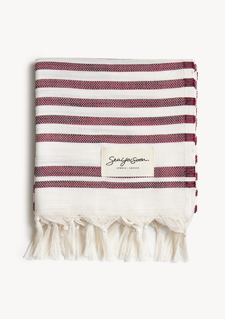 Tinetto Tencel Towel – Cherry